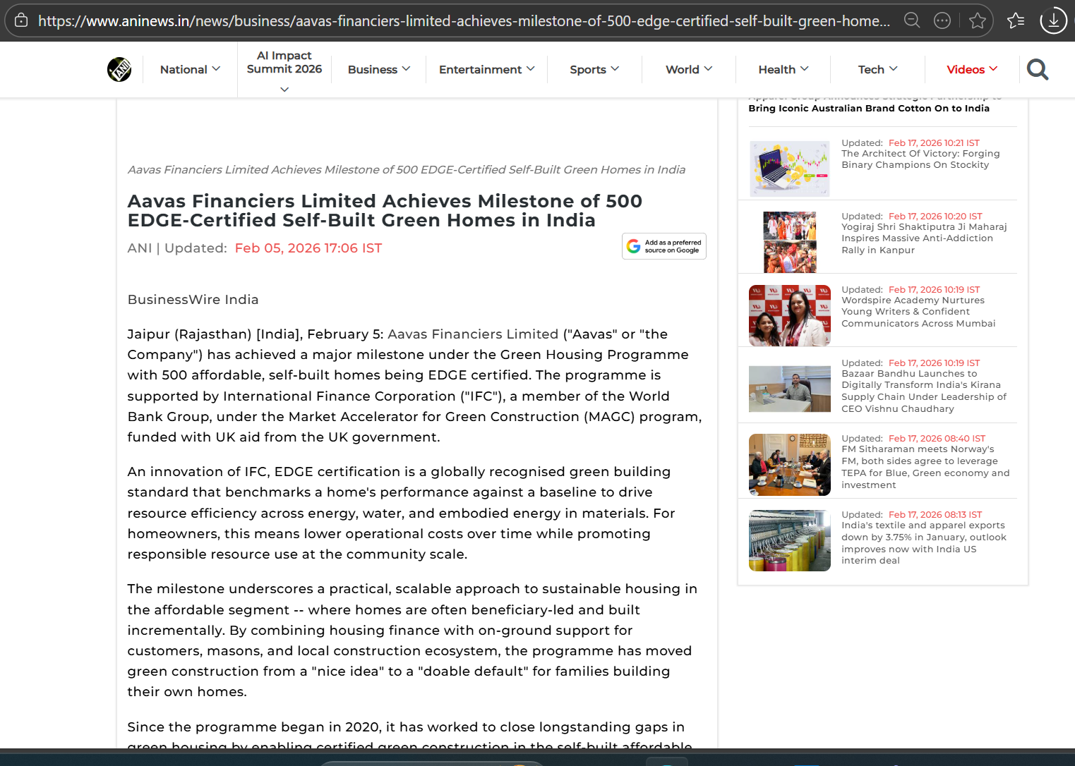 100 Green Certified PR