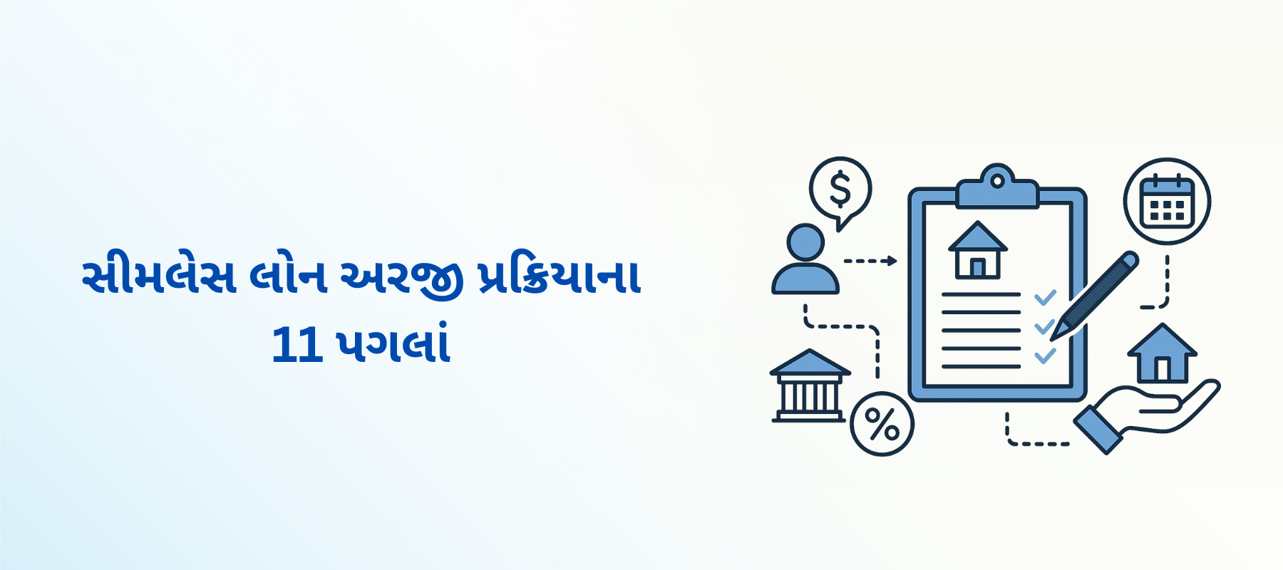 સીમલેસ લોન અરજી પ્રક્રિયાના 11 પગલાં