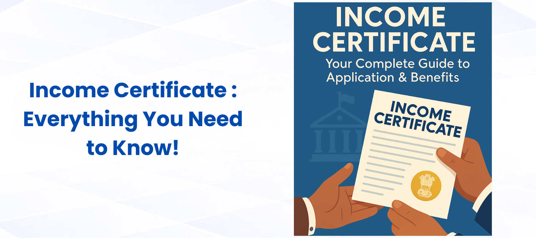 Income Certificate – Everything You Need to Know!