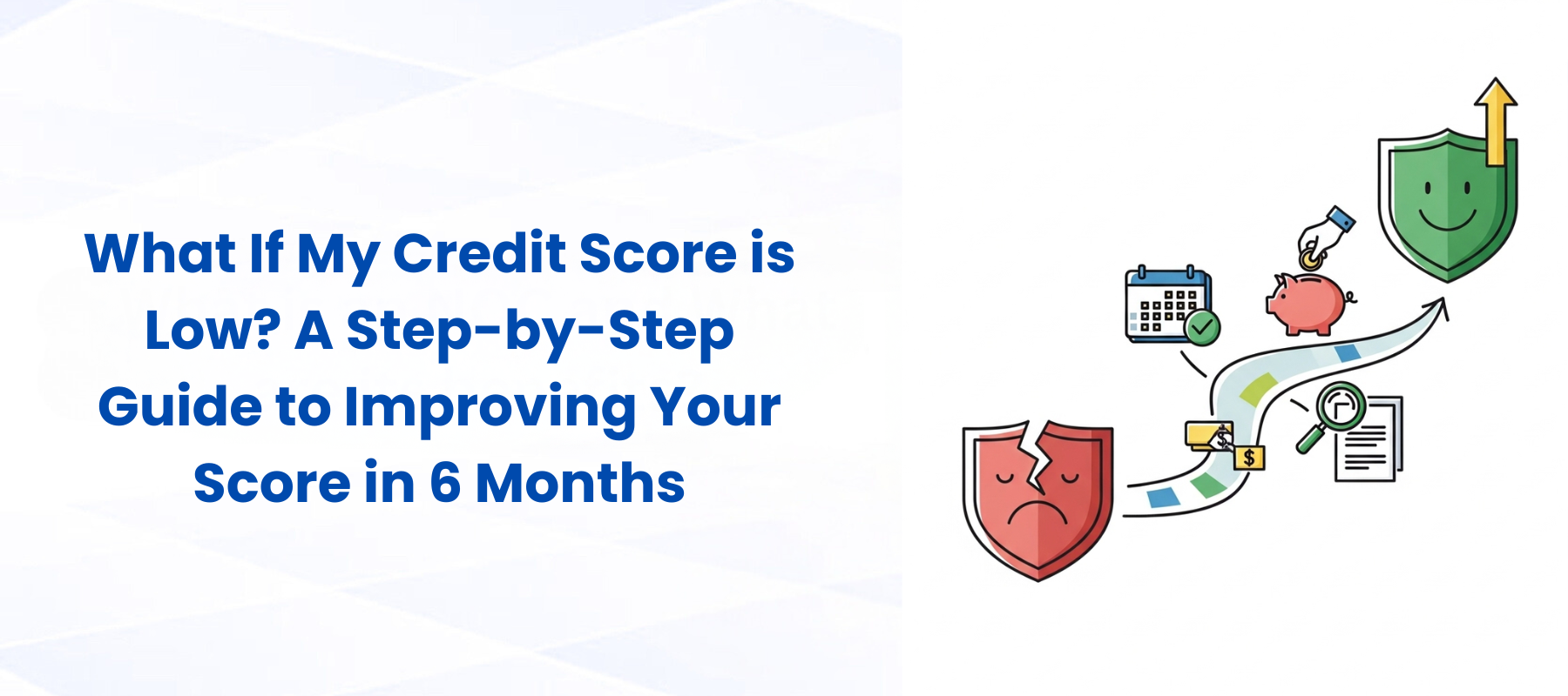 What If My Credit Score is Low? A Step-by-Step Guide to Improving Your Score in 6 Months