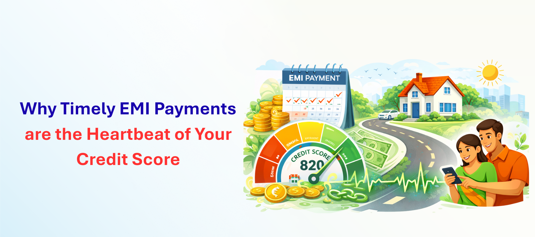 The Road to Your Dream Home: Why Timely EMI Payments Power Your Credit Score